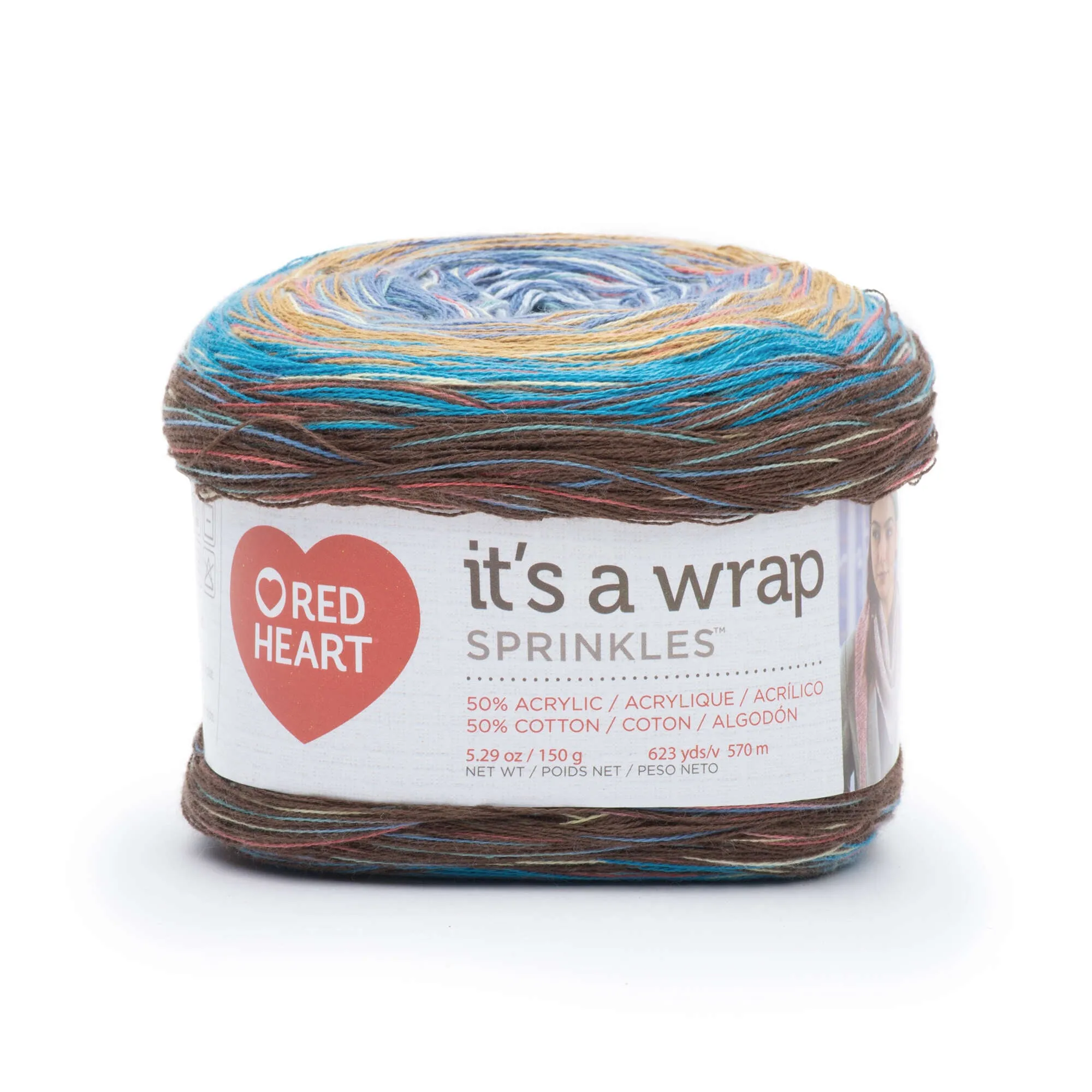 Red Heart It's a Wrap Sprinkles Yarn (150G/5.3oz) - Discontinued shades