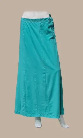 Sea Green Cotton Under Skirt