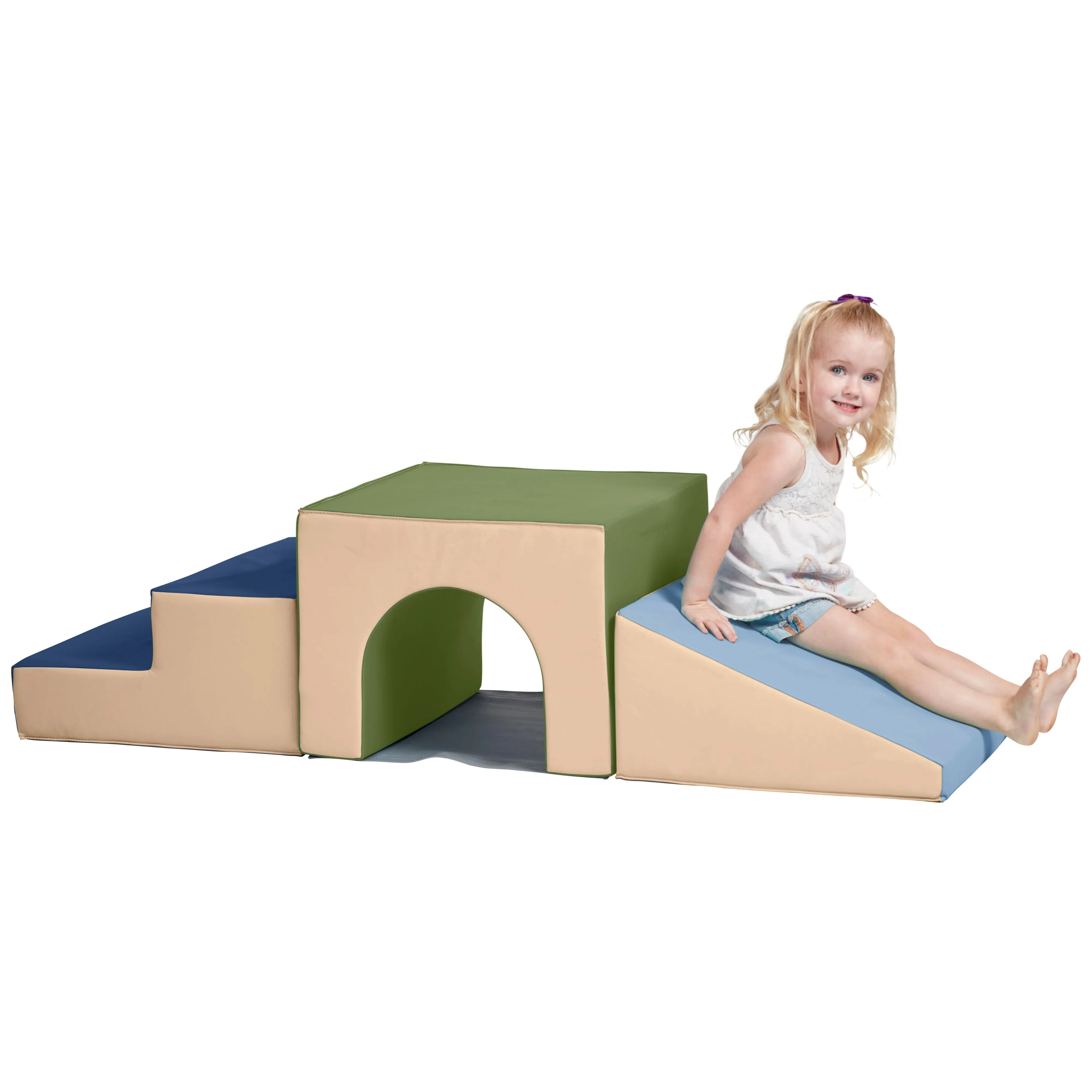 Single Tunnel Climber, Toddler Playset, 3-Piece