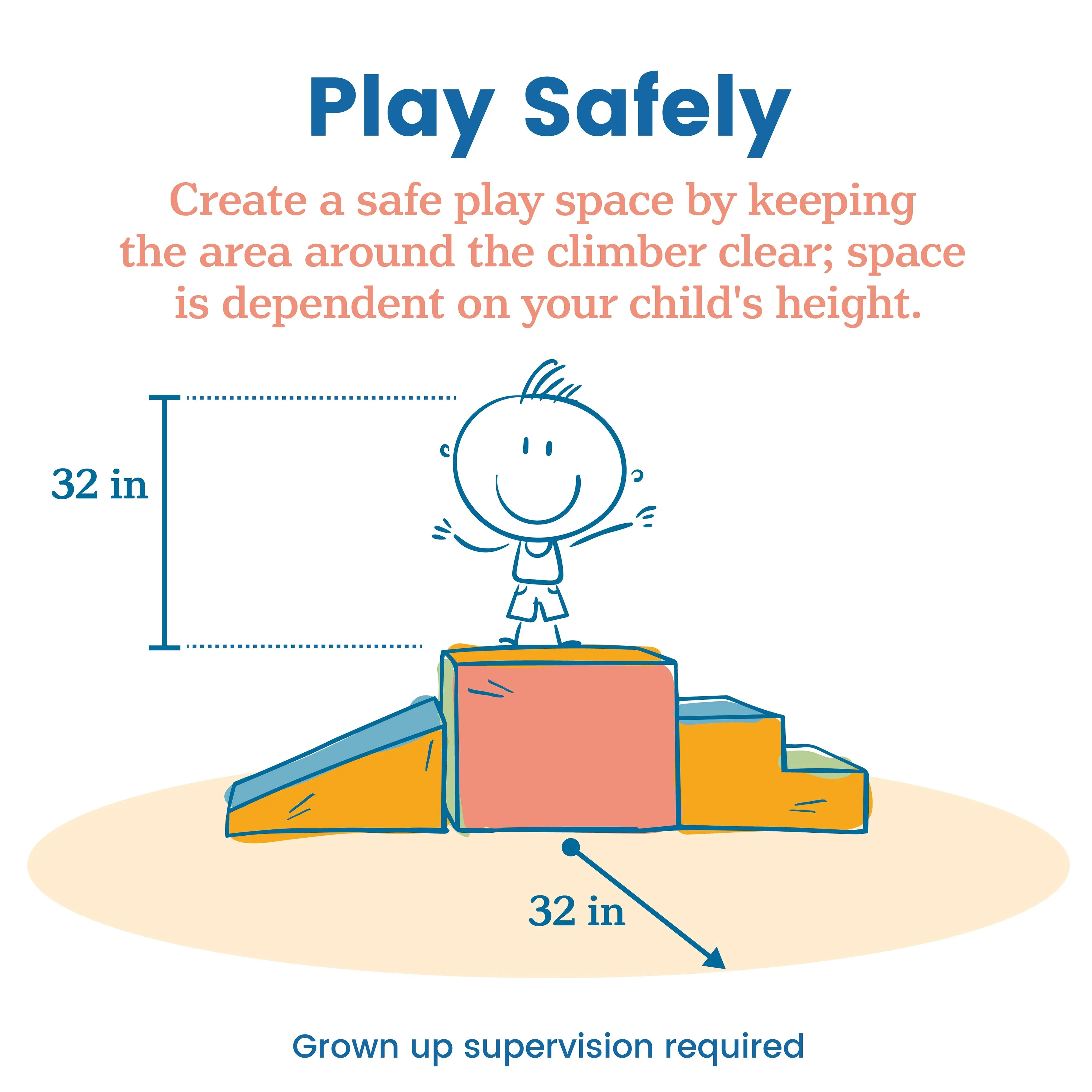 Single Tunnel Maze, Toddler Playset, 6-Piece