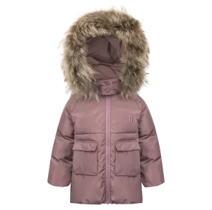 Skyline Muted Purple Toddler Coat