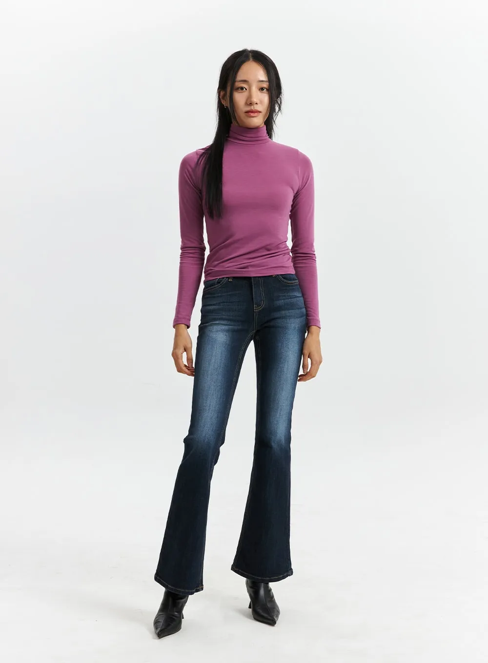 Slim Fit Funnel Neck Sweater CD320