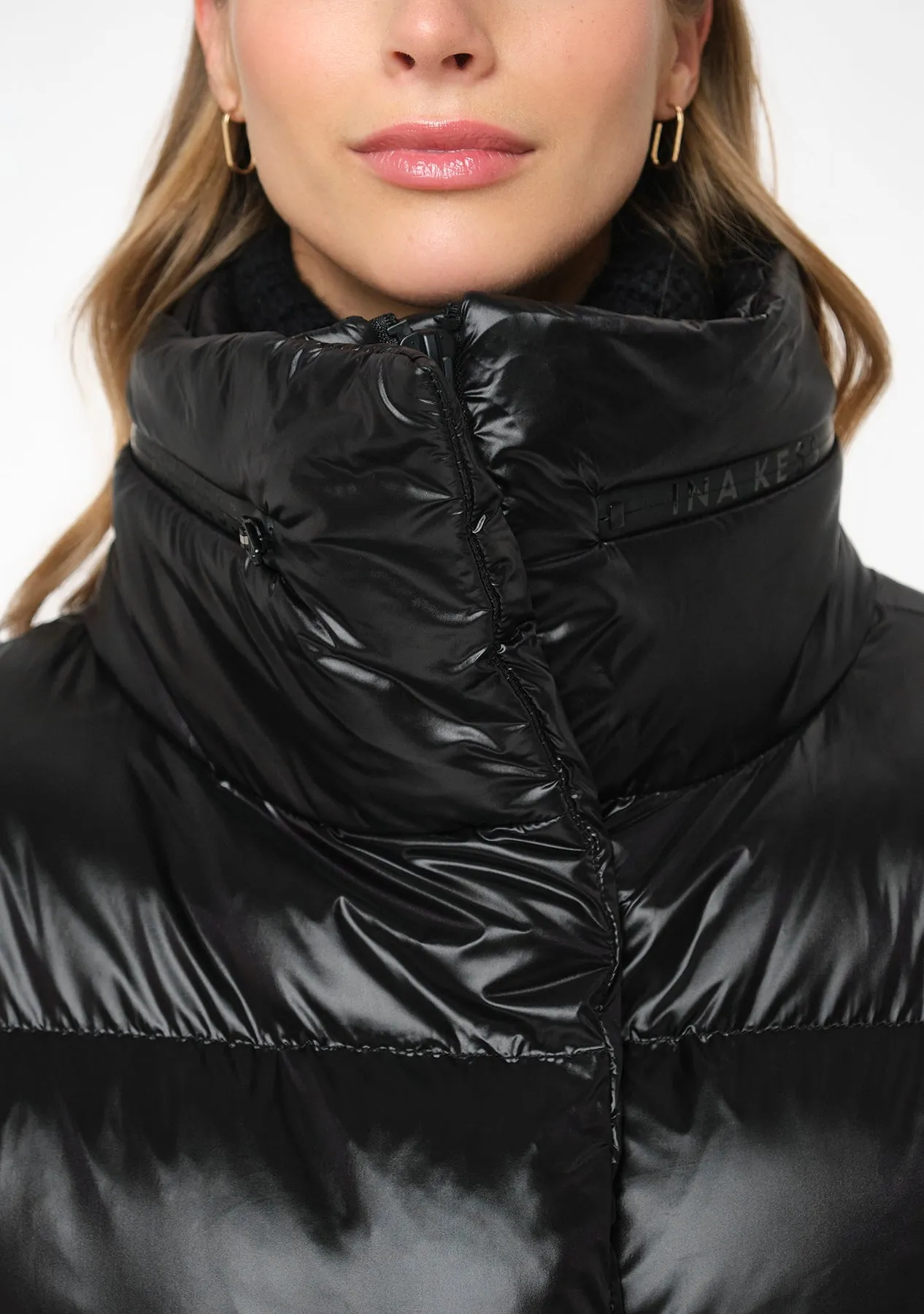 SQN Puffer Jacket black