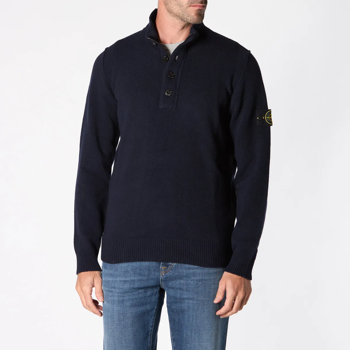 STONE ISLAND SWEATER 8115540A3 A0020 BLUE