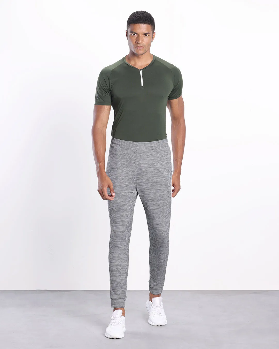 SuperVent Training Jogger Grey-Mix - Tapered Fit