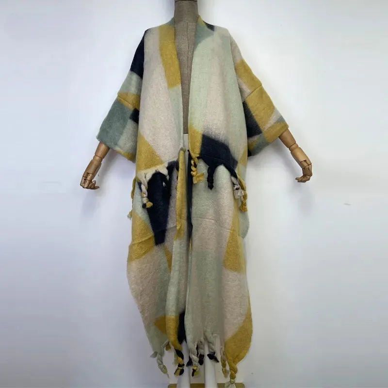 TEEK - Tassel Kaftan Shawl