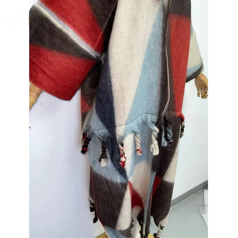 TEEK - Tassel Kaftan Shawl