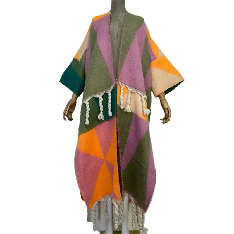 TEEK - Tassel Kaftan Shawl