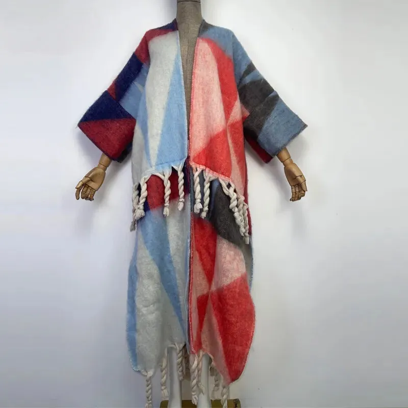 TEEK - Tassel Kaftan Shawl