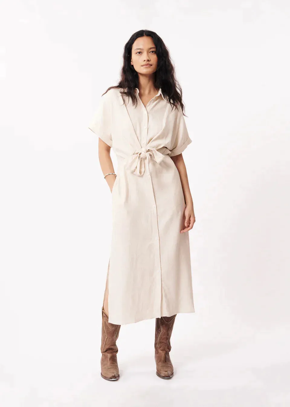 The Alienor Dress by FRNCH - Beige