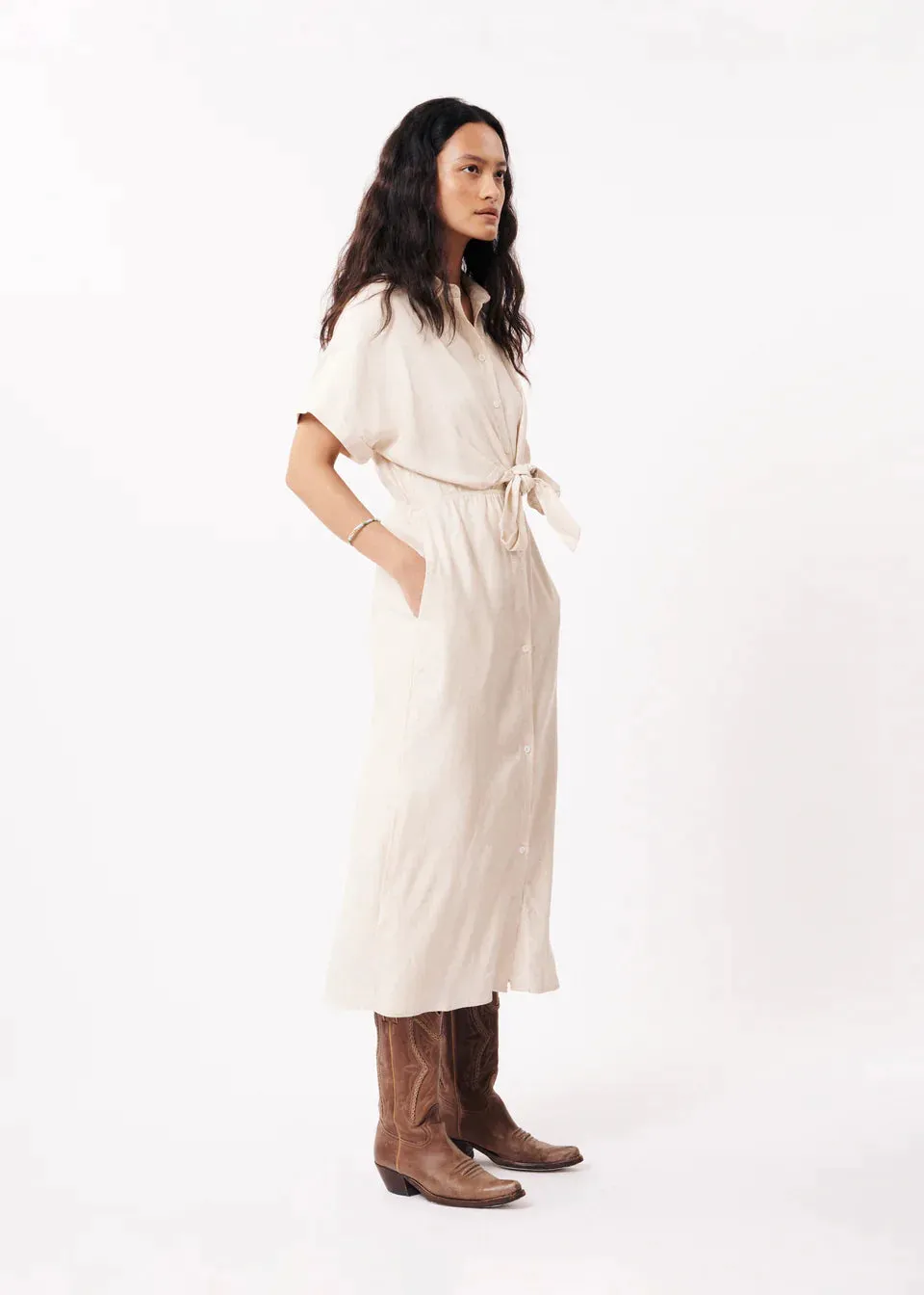 The Alienor Dress by FRNCH - Beige