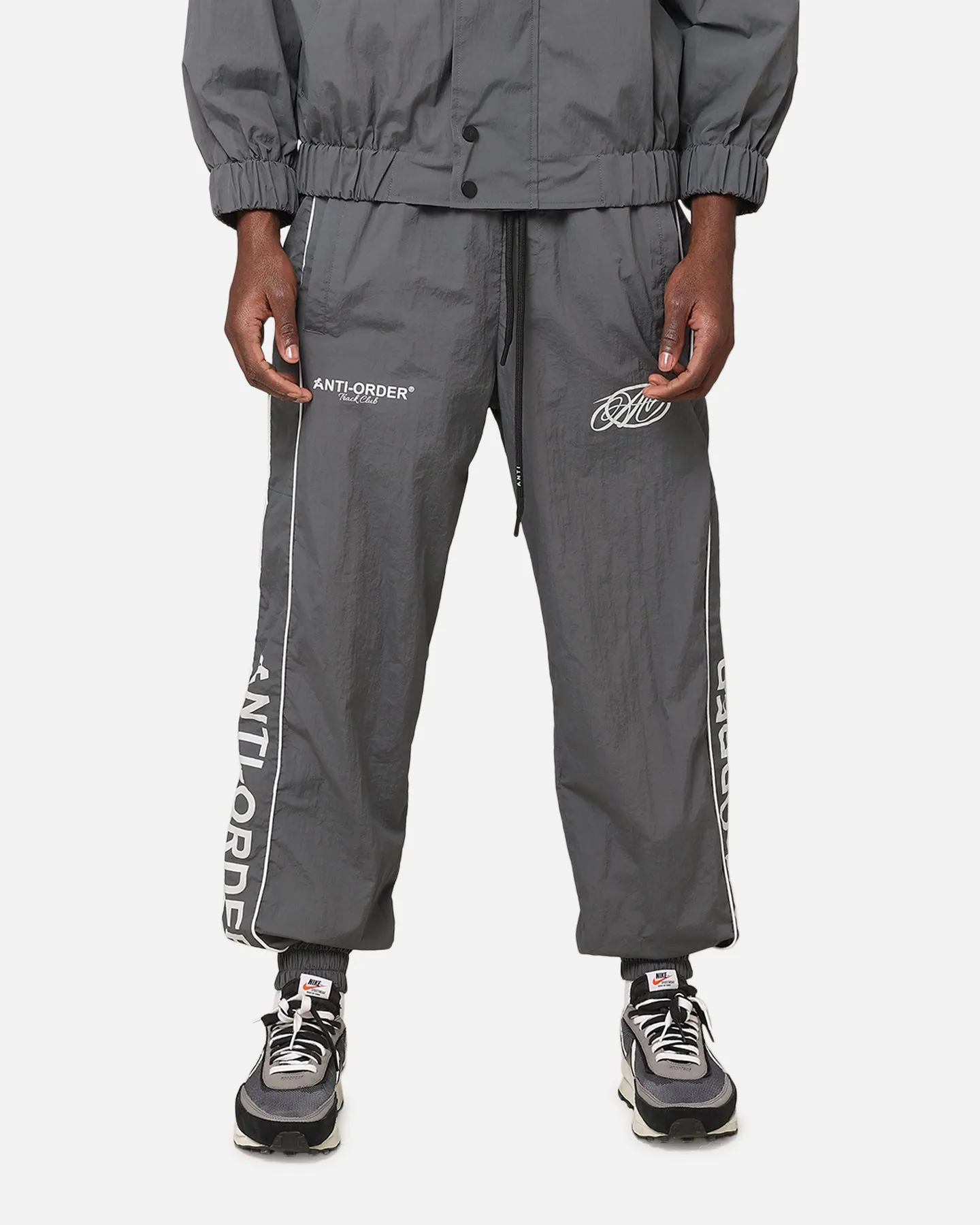 The Anti Order Track Club Nylon Jogger Dark Grey/Grey