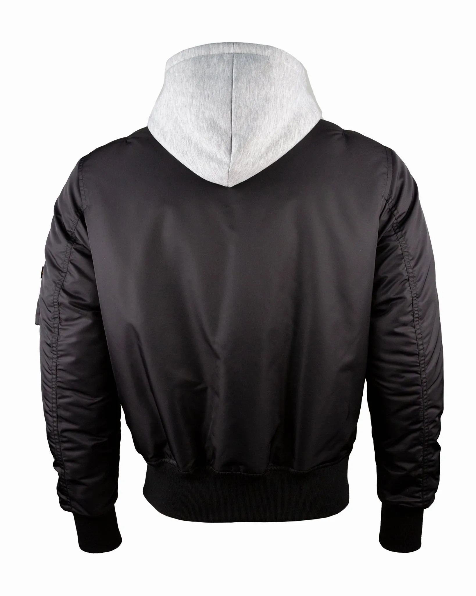 TOP GUN® MA-1 NYLON BOMBER JACKET WITH REMOVABLE HOOD