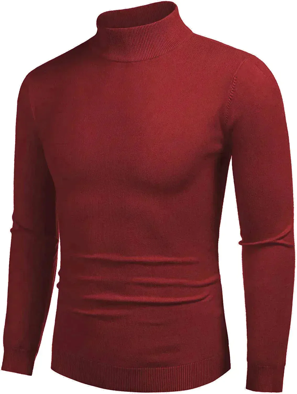 Turtleneck Pullover Basic Knitted Thermal Sweaters (US Only)