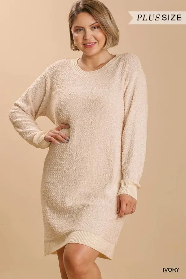 Umgee Plus Size Sweater Dress