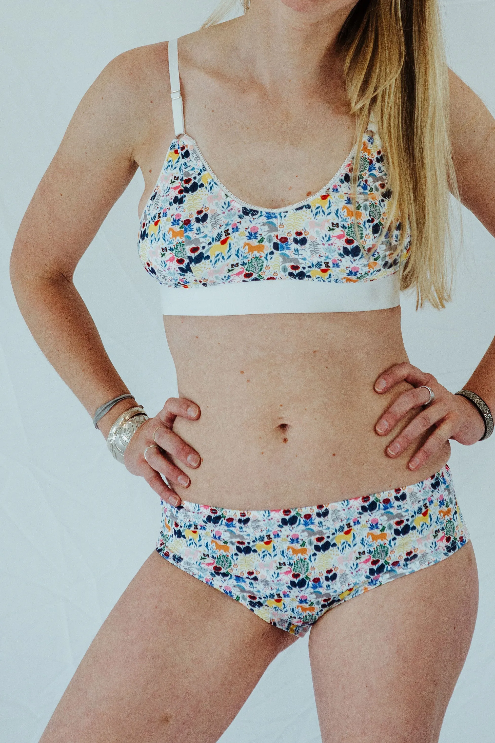 UNICORN GARDEN PRINT UNDERWEAR