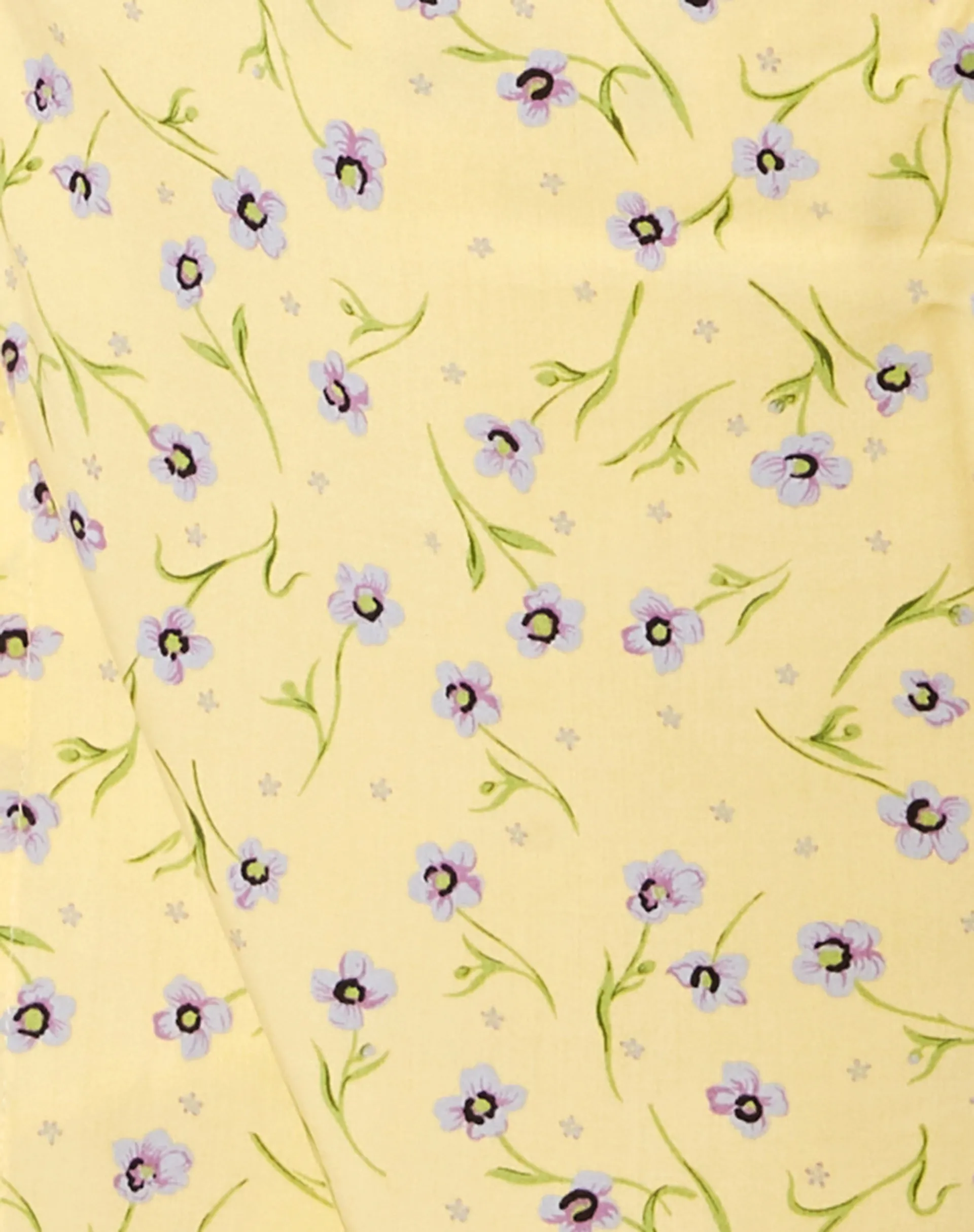 Volto Mini Skirt in Wild Flower Lemon Drop