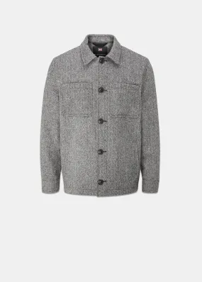 Walter Jacket Herringbone Black & White