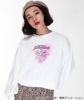 WEGO x Sailor Moon 25th Anniversary heart sweatshirt