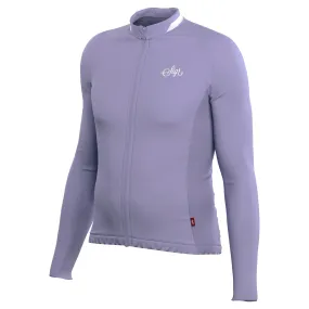 Wildflower Light Purple Men's Long Sleeved Jersey