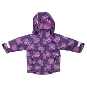 Winter Jacket: Tiger Plum