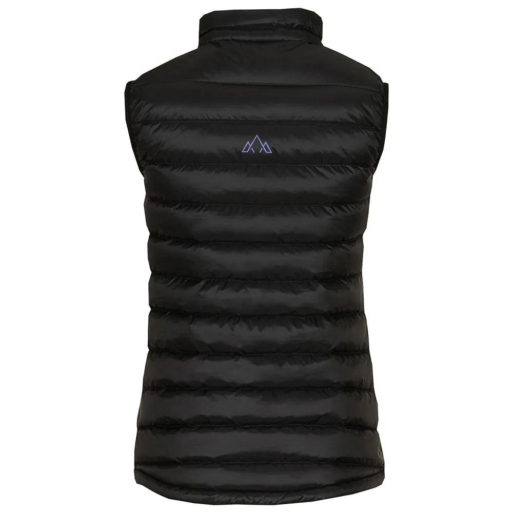 Womens Arktis Down Gilet (Black/Purple)