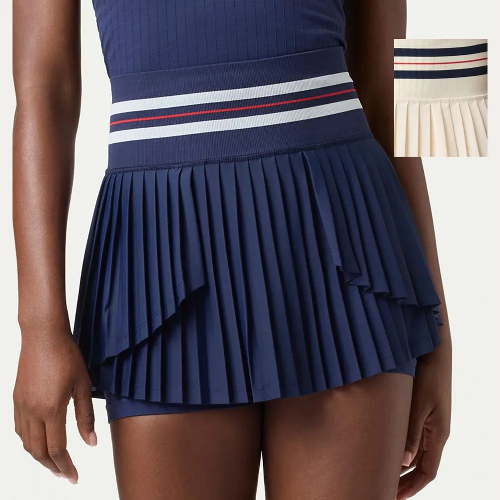 Womens Challenger Pleated Seamless Tennis Skort