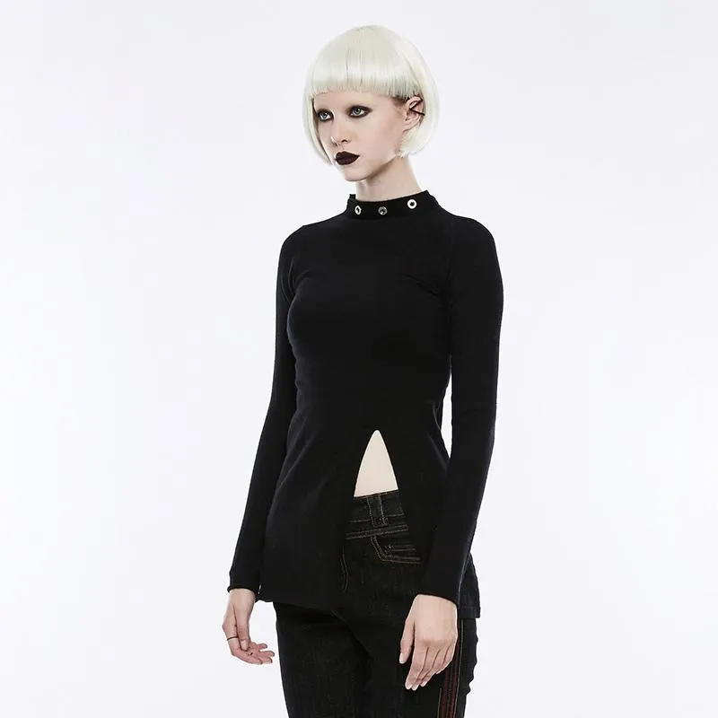 Women's Diablo Split Stand Collar Sweater