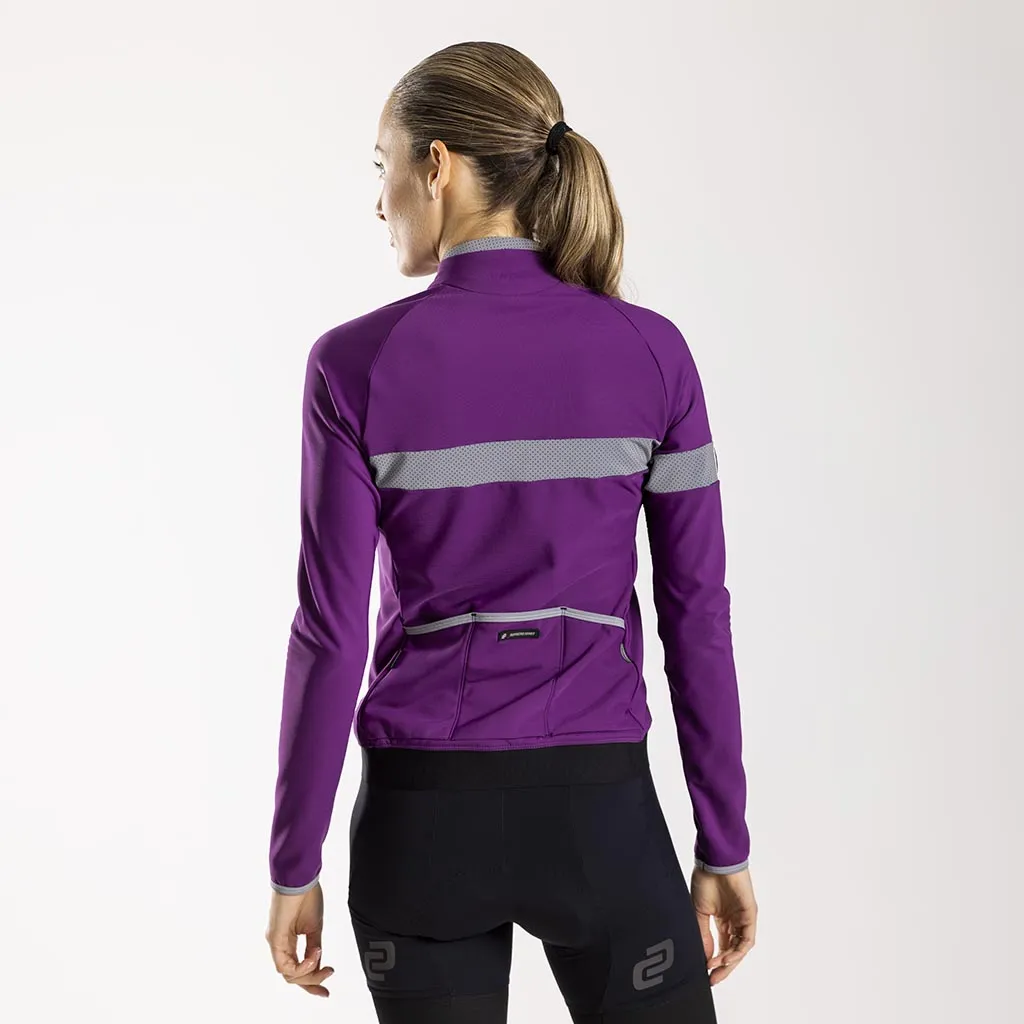 Women's Faro Cycling Jacket (Plum)